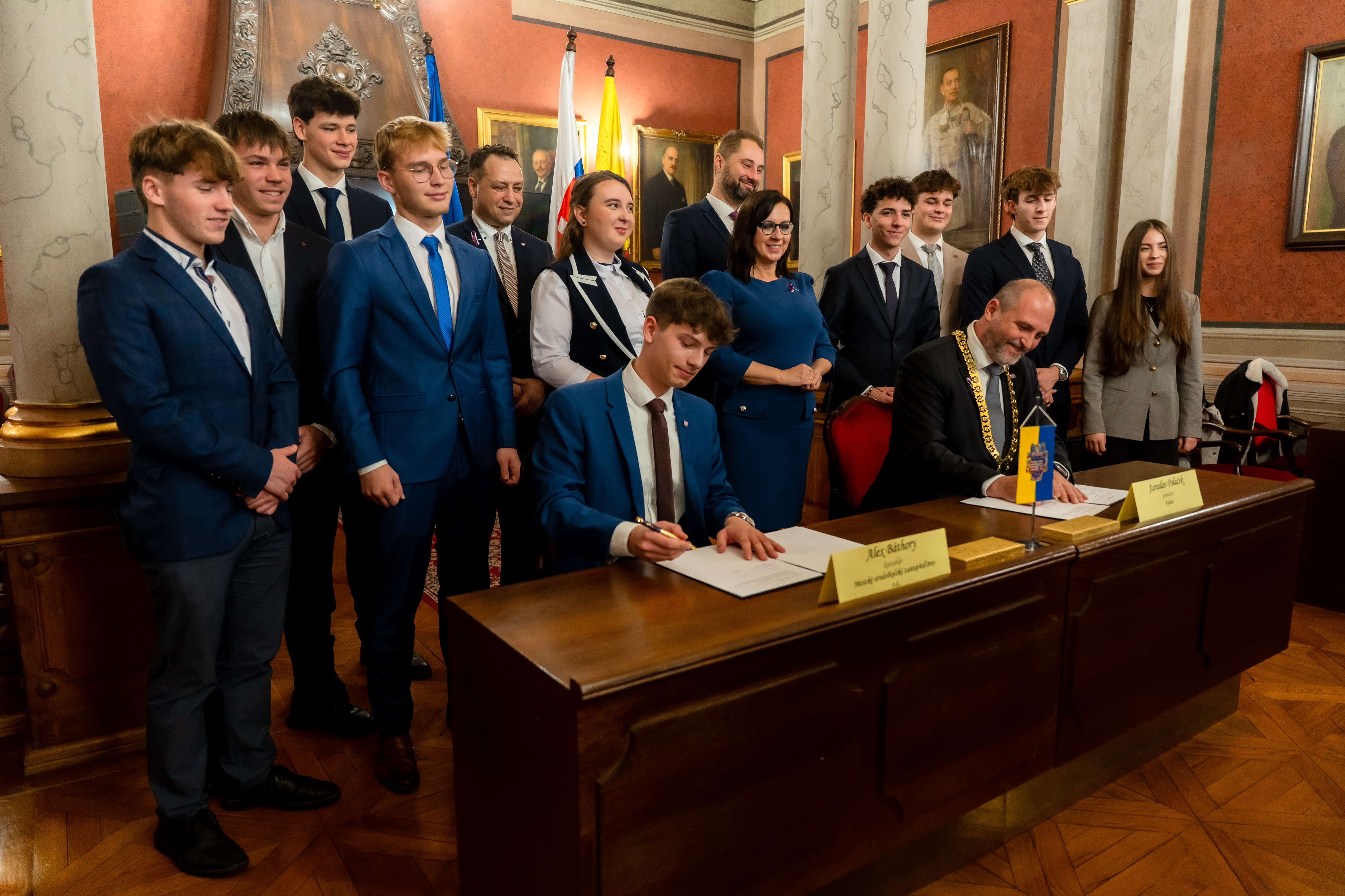 Podpis dohody o spolupraci so studentskym parlamentom-26